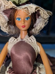 Vintage 70er Jahre Charly Puppe #3042 Barbie Clone Modepuppe brünett - Bild 1 von 14