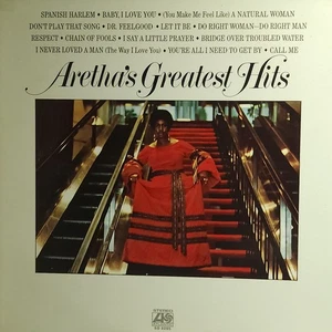 Aretha Franklin Arethas Greatest Hits LP SD 8295 VG+ Vinyl Atlantic 1971 - Picture 1 of 14