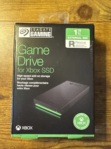 Seagate Game Drive for Xbox 1TB External USB 3.2 Gen 1 Memory Hard Drive HDD NEW - Picture 1 of 2