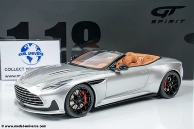 GT Spirit - 1:18 Aston Martin DB12 Volante Silver 2023 - Limited Edition Resi... - Image 1 of 4
