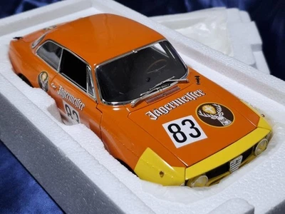Modellino auto Minichamps 1/18 Alfa Romeo GTA 1300 Junior 1972 rosso giallo - Immagine 1 di 4