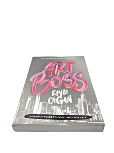 Art Boss by Kayla Cagan Paperback Advance Reader's Copy - ARC Uncorrected Proof - Picture 1 of 4