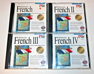 Lot de 1 à 4 CD-ROM Pro One Software Multimédia Apprentissage de la langue française 1996 - Photo 1/3