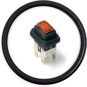 interruttore pulsante erogazione caffe frog con guarnizione cialda (Arancione) - Foto 1 di 1