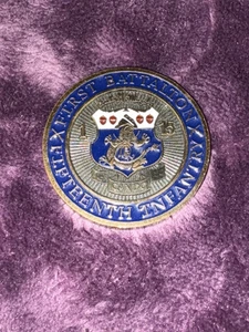 FIRST BATTALION FIFTEENTH INFANTRY "ACORN BOYS" Audie Murphy collector coin - Picture 1 of 3