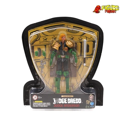 Hiya Toys Judge Dredd Judge Anderson 4.25" Action Figure (1:18 Scale) Cover