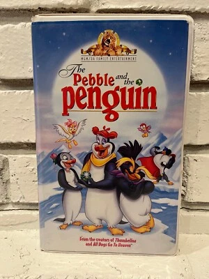 The Pebble and the Penguin VHS, TESTED & WORKS MGM - Image 1 of 4