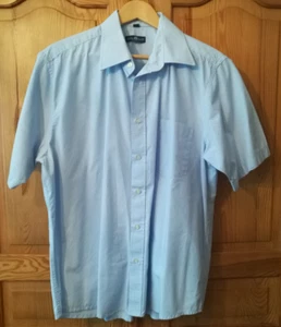 Royal Class Conference Hemd Kurzarm Gr. 42 Hell Blau Vintage - Bild 1 von 4