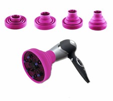 Diffusore Universale Pieghevole In Silicone Da Viaggio Per Phon Asciugacapelli -