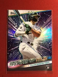 2024 Topps Series 1 - Stars of MLB #SLMB-18 Tyler Soderstrom (RC) - Picture 1 of 2