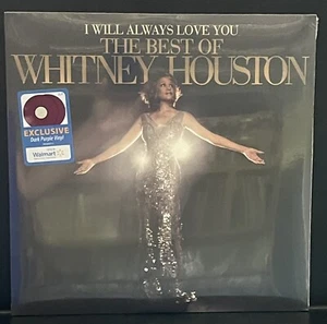 Whitney Houston ~I Will Always Love You~ Best Of Vinyl 2LP Purple Exclusive Mint - Picture 1 of 3