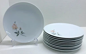 Noritake Cook'n YoungLove Pink Rose 10 Dinner Plates 10 1/2" 118 - Picture 1 of 6