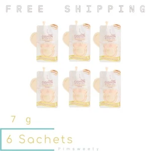 6 Sachets X 7 g RAN Instyle Cushion SPF30 PA+++ by Pom Vinij Airy Cover Matte - Picture 1 of 25