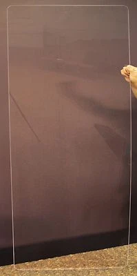 NUEVO 5 pies de alto, 1 panel protector de tambor, pantalla de tambor de plexiglás, jaula de tambor Foto 1 de 4