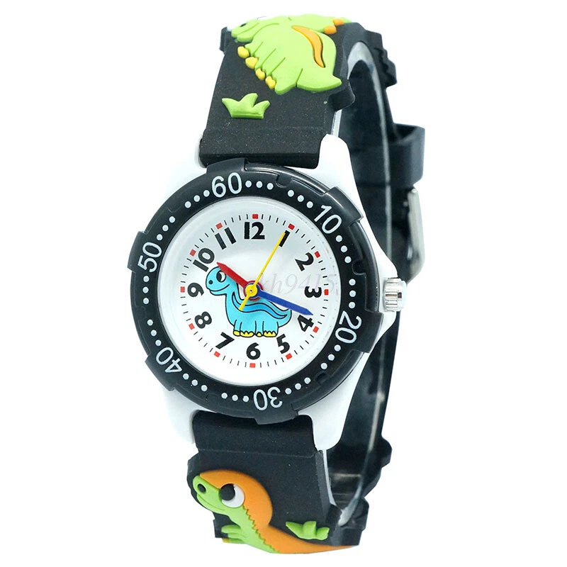 Kids Watches for Boys Girls Dinosaur Watch Silicone Bracelet Cartoon Wristwatch - image 1 of 4