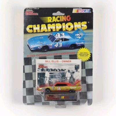 NASCAR Racing Champions Bill Ellis #14 Red Plymouth Superbird 1:64 Diecast 1991 Foto 1 de 4