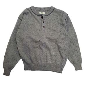 Pull de randonnée en tricot vintage REI en laine mélangée taille M fabriqué aux États-Unis EXCELLENT 
