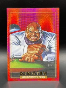 2024 Marvel Masterpieces Kingpin 43 Red Prisma 041/492 - Bild 1 von 2