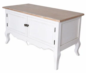 Sitztruhe Landhausstil Truhe Schuhschrank Flurschrank Vintage Schrank Truhe - Bild 1 von 1