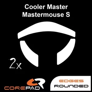 Corepad Skatez Cooler Master MasterMouse S Replacement Mouse Feet PTFE Teflon - Picture 1 of 1