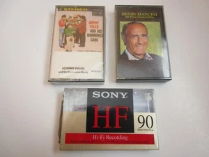 Johnny Puleo Harmonica   AUDIO FIDELITY   Still Sealed cassette + MANCINI MG135 - Picture 1 of 2