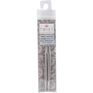 3 Pack ChiaoGoo TWIST Red Lace Interchangeable Tips 4"-Size 10.5/6.5mm 7504-105 - Picture 1 of 1