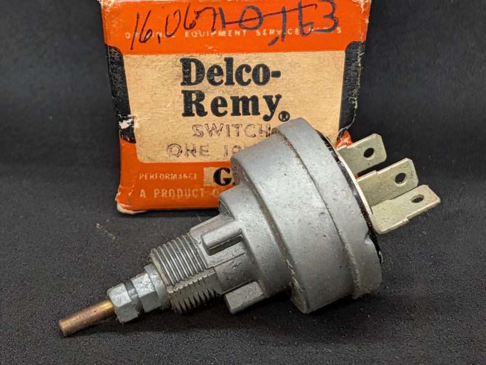 Nuevo de Lote Antiguo 1963 Buick Special Skylark 61-63 Oldsmobile F85 Interruptor de Limpiaparabrisas de Dos Velocidades Foto 1 de 4