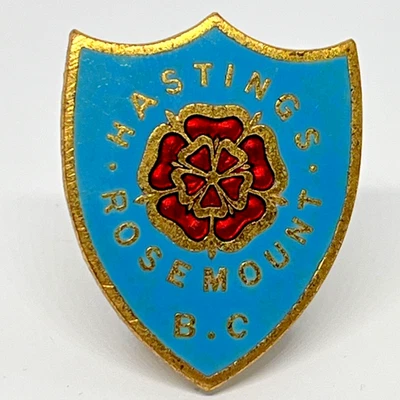 Hastings Rosemount Bowling Club East Sussex UK Enamel Pin Badge Bowls Sport - Image 1 of 2
