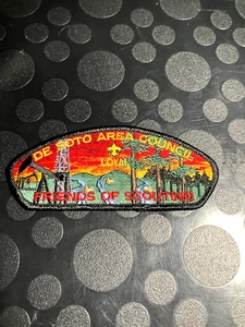 BSA DE SOTO GEBIETSRAT SA- ? THREE RIVERS LOYAL SHOULDER PATCH - Bild 1 von 1