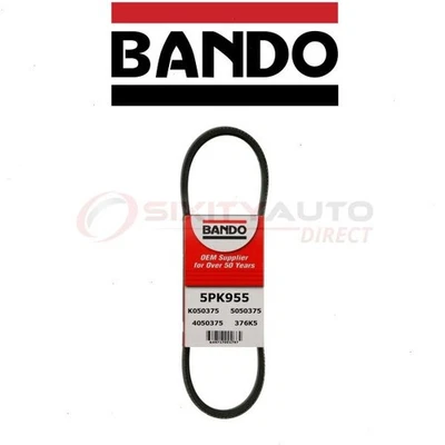 Bando Power Steering Serpentine Belt for 1991-1993 Alfa Romeo Spider 2.0L L4 gn Foto 1 de 4
