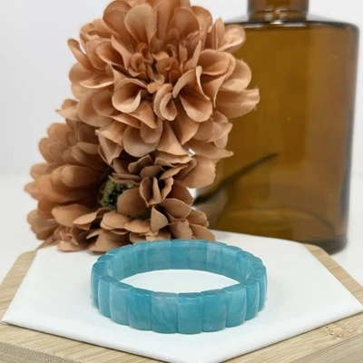 Brazalete suave Amazonite 12MM Foto 1 de 4