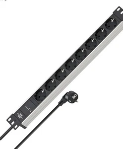 regleta de enchufes con 8 - Imagen 1 de 2