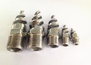 1pcs New Stainless steel spiral Cone spray nozzle 1.2" or 1 1/4 " - Picture 1 of 5
