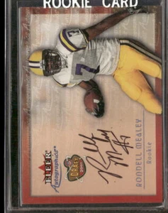 2000 Fleer Tradition #NNO Rondell Mealey Autogramm silber #/250 - Bild 1 von 2