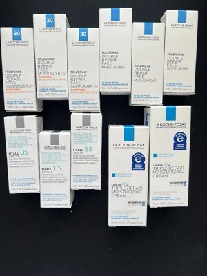 Juego de viaje la roche posay, reparación, B5, UV; juego de 11 artículos, nuevo en caja (HB2) Foto 1 de 4