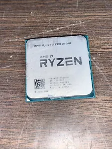 AMD RYZEN 5 2400G 3 6GHZ QUAD CORE 85W AM4 64-BIT PROCESSOR - Picture 1 of 2