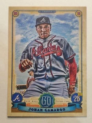 2019 Topps Gypsy Queen #38 Johan Camargo ~ Atlanta Braves - Image 1 of 2