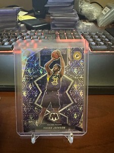 2021-22 Panini Mosaic All NBA 75th Anniversary Prizm Isaiah Jackson RC Rookie