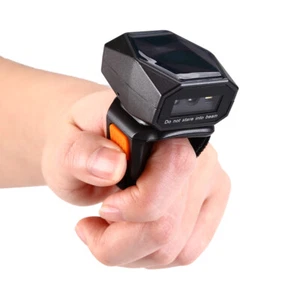 Eyoyo 1D Bluetooth Wearable Ring Barcode Scanner Portable Mini Finger Bar Code - Picture 1 of 13