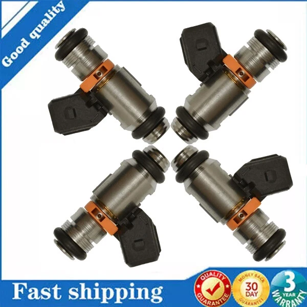 Inyectores de combustible 4 piezas FJ1323 2N1U9F593JA para Ford Fiesta 2003-2010 1,6 L L4 Foto 1 de 4