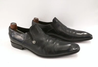 Botín CESARE PACIOTTI de cuero negro para hombre talla 7,5C Foto 1 de 4