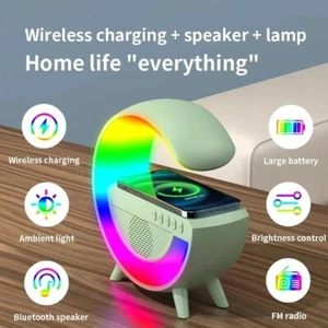 multifunction wireless charger with speaker - Picture 1 of 5