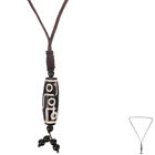 Tibetan Amulet Pendant Sweater Chain Bead Necklace