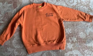 BOUTIQUE OFF WHITE KIDS MILAN SWEATSHIRT ORANGE HEART ARROWS 4 COTTON BLD UNISEX - Picture 1 of 6