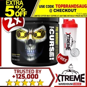 2 X COBRALABS THE CURSE 250g // COBRA LABS PURE ENERGY PRE WORKOUT TWIN PACK - Picture 1 of 1