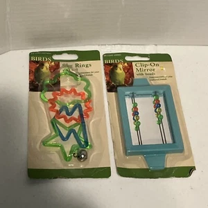 Lote de 2 jaulas juguetes pájaros - Imagen 1 de 2