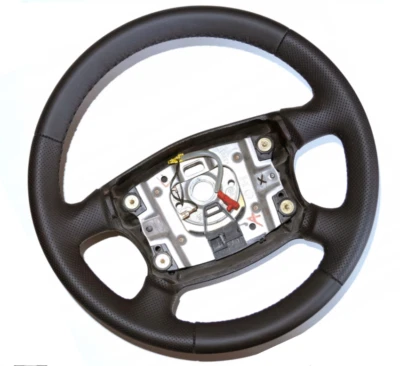 Lenkrad beziehen mit Leder für Audi A3 8L NEU LEDER - Bild 1 von 2