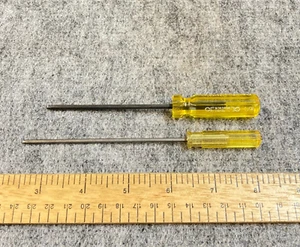 Bondhus Hex Key Allen Wrench Ball End Yellow Handle 1/8" & 7/32" USA - Picture 1 of 6