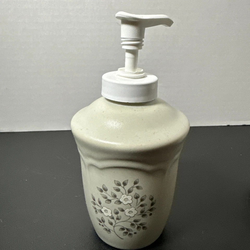 "Dispensador de jabón o loción pfaltzgraff Heirloom 6"" cerámica" Foto 1 de 4