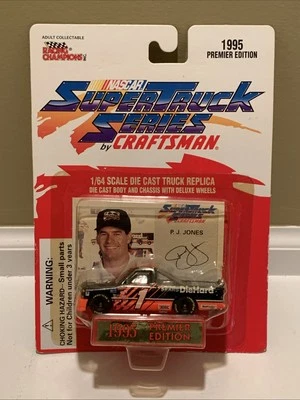 P J Jones NASCAR SuperTruck Series Craftsman 1995 #1 Sears Die Hard 1:64  Foto 1 de 2
